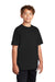 Port & Company PC381Y Youth Dry Zone Performance Moisture Wicking Short Sleeve Crewneck T-Shirt Jet Black Model 3q