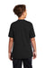 Port & Company PC381Y Youth Dry Zone Performance Moisture Wicking Short Sleeve Crewneck T-Shirt Jet Black Model Back