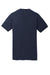 Port & Company PC381 Mens Dry Zone Performance Moisture Wicking Short Sleeve Crewneck T-Shirt Deep Navy Blue Flat Back