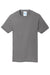 Port & Company PC381 Mens Dry Zone Performance Moisture Wicking Short Sleeve Crewneck T-Shirt Medium Grey Flat Front