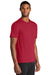 Port & Company PC381 Mens Dry Zone Performance Moisture Wicking Short Sleeve Crewneck T-Shirt Red Model 3q