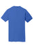 Port & Company PC381 Mens Dry Zone Performance Moisture Wicking Short Sleeve Crewneck T-Shirt True Royal Blue Flat Front