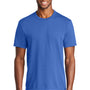 Port & Company Mens Dry Zone Performance Moisture Wicking Short Sleeve Crewneck T-Shirt - True Royal Blue