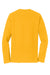 Port & Company PC450LS Mens Fan Favorite Long Sleeve Crewneck T-Shirt Bright Gold Flat Back