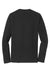 Port & Company PC450LS Mens Fan Favorite Long Sleeve Crewneck T-Shirt Jet Black Flat Back