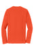 Port & Company PC450LS Mens Fan Favorite Long Sleeve Crewneck T-Shirt Orange Flat Back