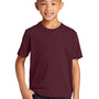 Port & Company Youth Fan Favorite Short Sleeve Crewneck T-Shirt - Athletic Maroon