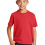 Port & Company Youth Fan Favorite Short Sleeve Crewneck T-Shirt - Bright Red