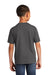 Port & Company PC450Y Youth Fan Favorite Short Sleeve Crewneck T-Shirt Charcoal Grey Model Back