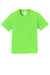 Port & Company PC450Y Youth Fan Favorite Short Sleeve Crewneck T-Shirt Flash Green Flat Front