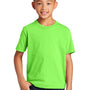 Port & Company Youth Fan Favorite Short Sleeve Crewneck T-Shirt - Flash Green