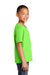 Port & Company PC450Y Youth Fan Favorite Short Sleeve Crewneck T-Shirt Flash Green Model Side