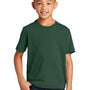 Port & Company Youth Fan Favorite Short Sleeve Crewneck T-Shirt - Forest Green