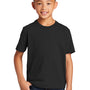 Port & Company Youth Fan Favorite Short Sleeve Crewneck T-Shirt - Jet Black