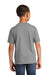 Port & Company PC450Y Youth Fan Favorite Short Sleeve Crewneck T-Shirt Medium Grey Model Back