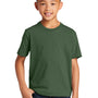 Port & Company Youth Fan Favorite Short Sleeve Crewneck T-Shirt - Olive Green