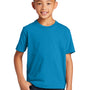 Port & Company Youth Fan Favorite Short Sleeve Crewneck T-Shirt - Sapphire Blue