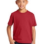 Port & Company Youth Fan Favorite Short Sleeve Crewneck T-Shirt - Team Cardinal Red