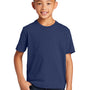 Port & Company Youth Fan Favorite Short Sleeve Crewneck T-Shirt - Team Navy Blue