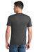 Port & Company PC450 Mens Fan Favorite Short Sleeve Crewneck T-Shirt Heather Dark Grey Model Back