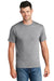 Port & Company PC450 Mens Fan Favorite Short Sleeve Crewneck T-Shirt Heather Grey Model Front