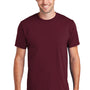 Port & Company Mens Fan Favorite Short Sleeve Crewneck T-Shirt - Athletic Maroon