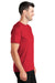 Port & Company PC450 Mens Fan Favorite Short Sleeve Crewneck T-Shirt Athletic Red Model Side