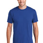 Port & Company Mens Fan Favorite Short Sleeve Crewneck T-Shirt - Athletic Royal Blue