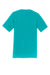 Port & Company PC450 Mens Fan Favorite Short Sleeve Crewneck T-Shirt Bright Aqua Blue Flat Back