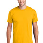 Port & Company Mens Fan Favorite Short Sleeve Crewneck T-Shirt - Bright Gold