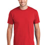 Port & Company Mens Fan Favorite Short Sleeve Crewneck T-Shirt - Bright Red