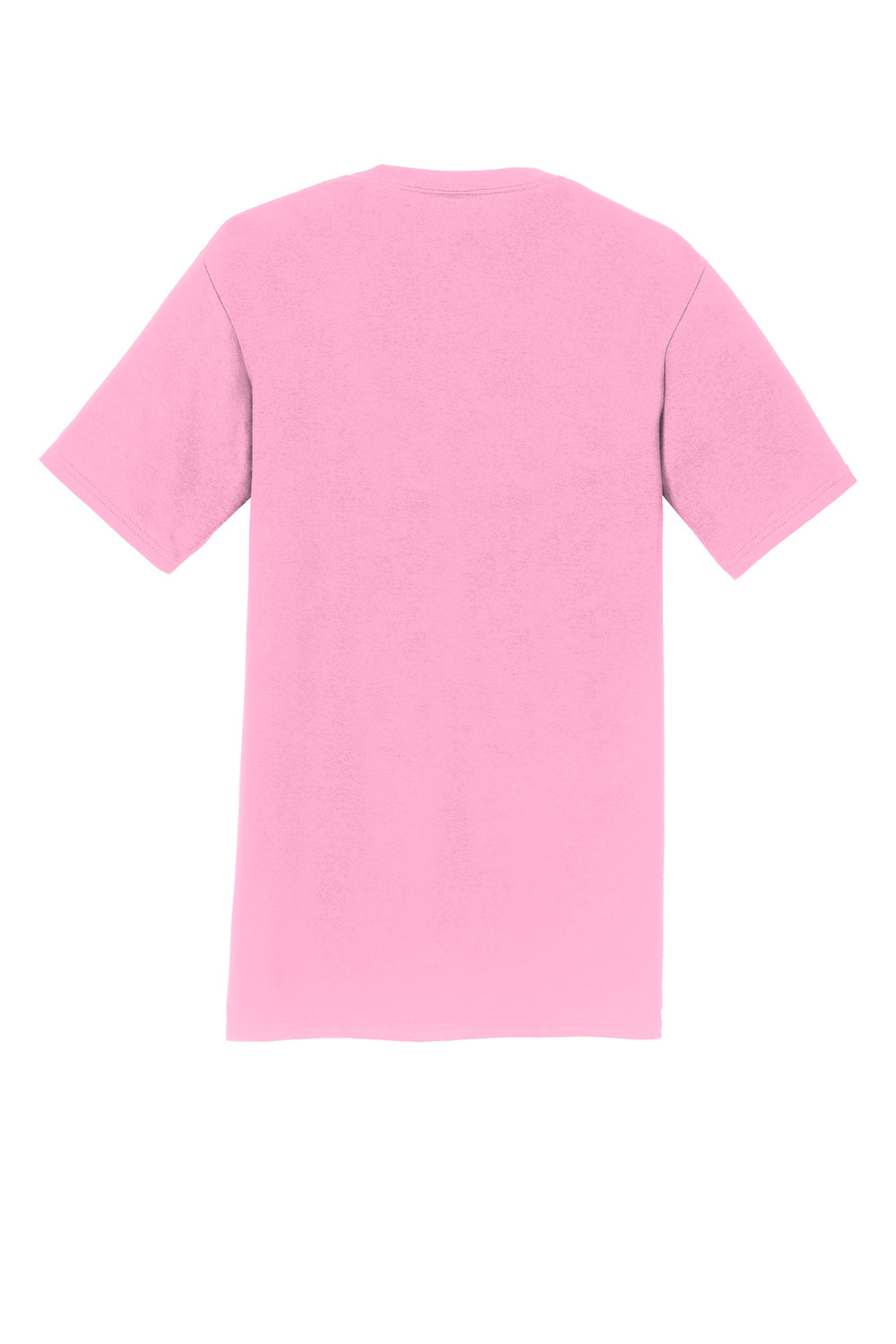 Port & Company PC450 Mens Fan Favorite Short Sleeve Crewneck T-Shirt Candy Pink Flat Back