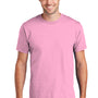 Port & Company Mens Fan Favorite Short Sleeve Crewneck T-Shirt - Candy Pink