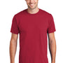 Port & Company Mens Fan Favorite Short Sleeve Crewneck T-Shirt - Cardinal Red