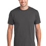 Port & Company Mens Fan Favorite Short Sleeve Crewneck T-Shirt - Charcoal Grey