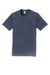 Port & Company PC450 Mens Fan Favorite Short Sleeve Crewneck T-Shirt Heather Navy Blue Flat Front