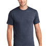 Port & Company Mens Fan Favorite Short Sleeve Crewneck T-Shirt - Heather Navy Blue