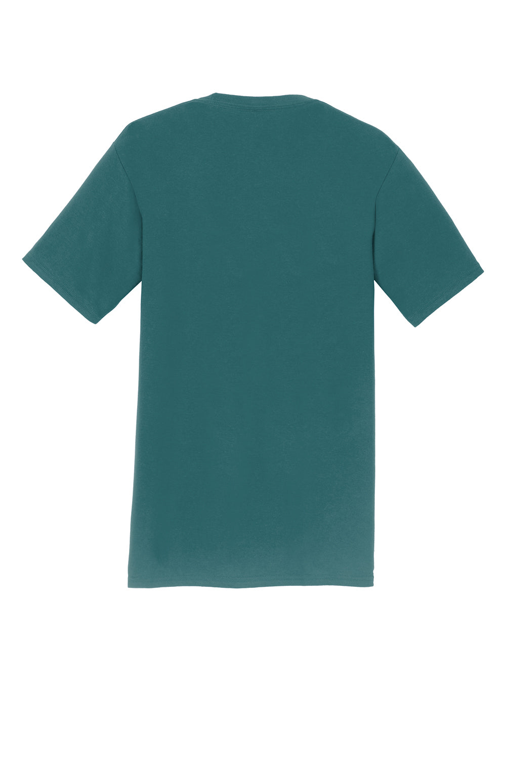 Port & Company PC450 Mens Fan Favorite Short Sleeve Crewneck T-Shirt Marine Green Flat Back