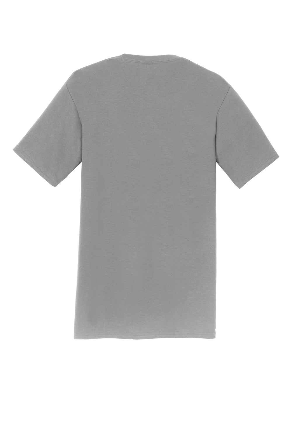 Port & Company PC450 Mens Fan Favorite Short Sleeve Crewneck T-Shirt Medium Grey Flat Back