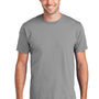 Port & Company Mens Fan Favorite Short Sleeve Crewneck T-Shirt - Medium Grey