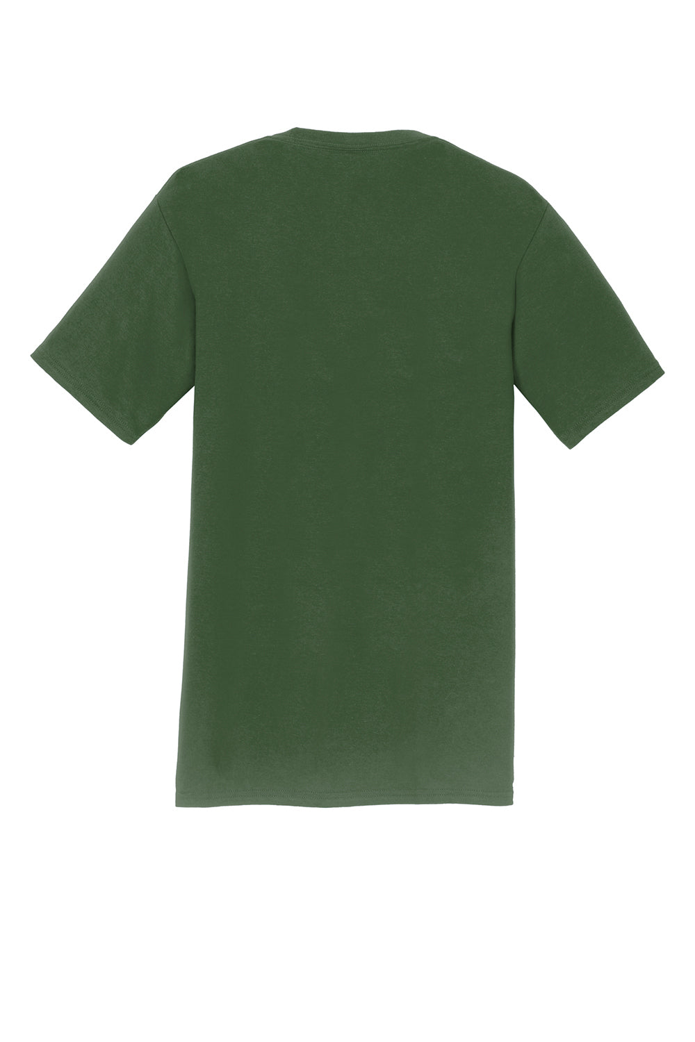 Port & Company PC450 Mens Fan Favorite Short Sleeve Crewneck T-Shirt Olive Green Flat Back