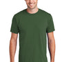 Port & Company Mens Fan Favorite Short Sleeve Crewneck T-Shirt - Olive Green