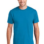 Port & Company Mens Fan Favorite Short Sleeve Crewneck T-Shirt - Sapphire Blue