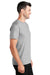 Port & Company PC450 Mens Fan Favorite Short Sleeve Crewneck T-Shirt Silver Grey Model Side