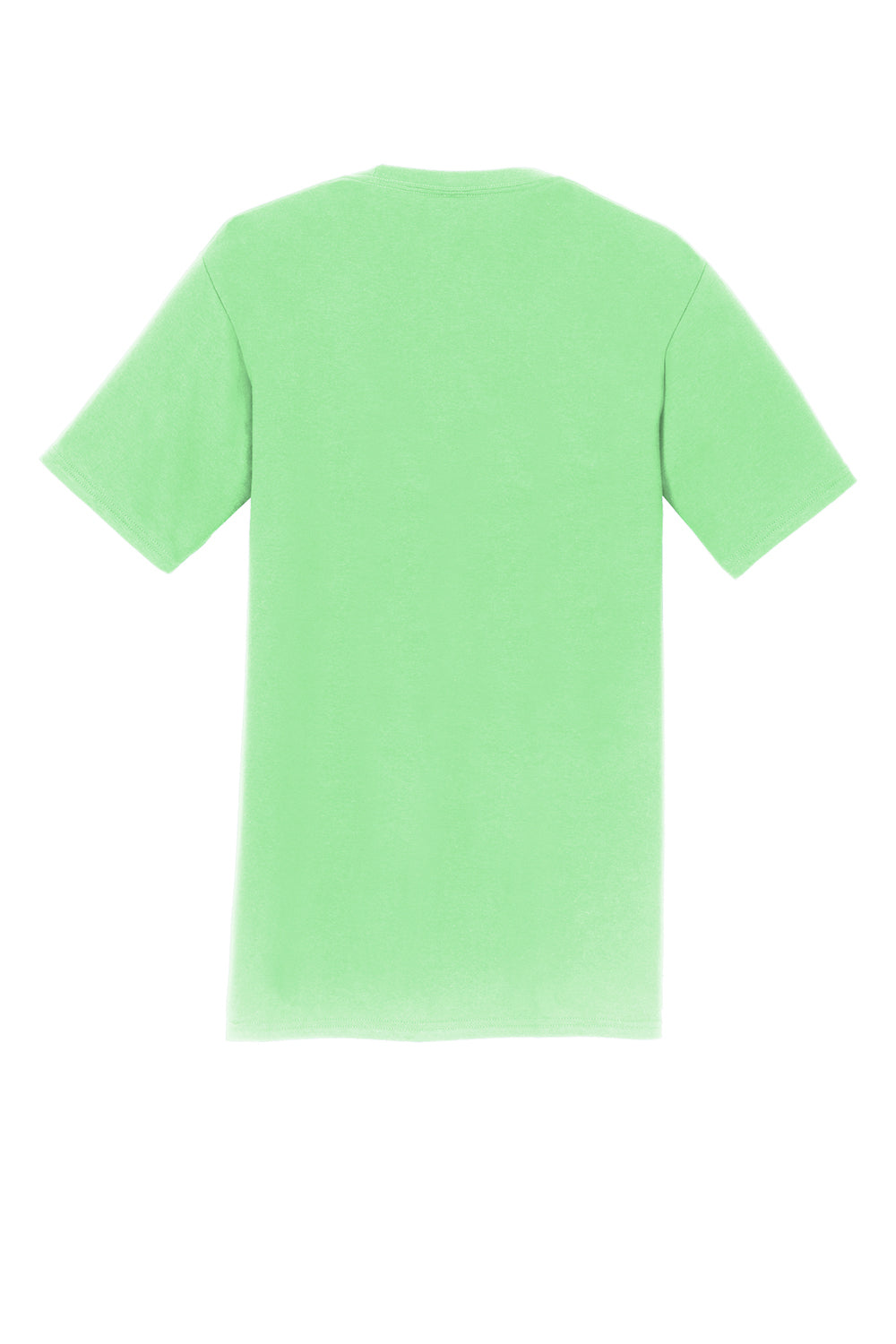 Port & Company PC450 Mens Fan Favorite Short Sleeve Crewneck T-Shirt Spearmint Green Flat Back