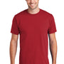 Port & Company Mens Fan Favorite Short Sleeve Crewneck T-Shirt - Team Cardinal Red