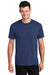 Port & Company PC450 Mens Fan Favorite Short Sleeve Crewneck T-Shirt Team Navy Blue Model Front