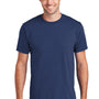 Port & Company Mens Fan Favorite Short Sleeve Crewneck T-Shirt - Team Navy Blue