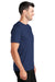 Port & Company PC450 Mens Fan Favorite Short Sleeve Crewneck T-Shirt Team Navy Blue Model Side