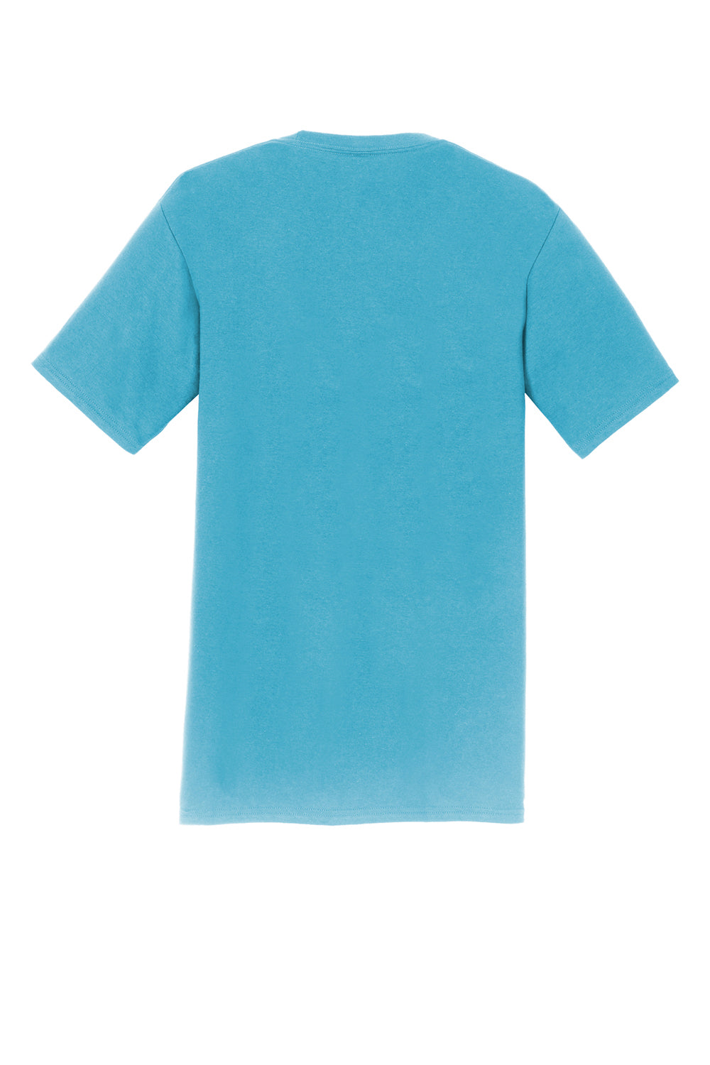 Port & Company PC450 Mens Fan Favorite Short Sleeve Crewneck T-Shirt Tidal Wave Blue Flat Back